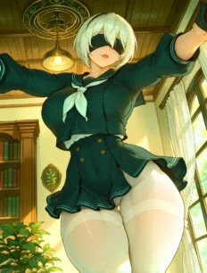 2B hentai ai SFW preview 11