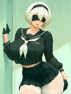 2B hentai ai SFW preview 12