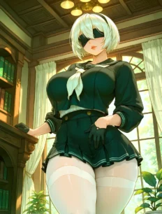 2B hentai ai SFW preview 18