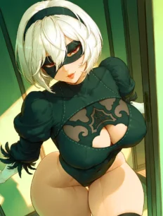 2B hentai ai SFW preview 1