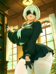 2B hentai ai SFW preview 20
