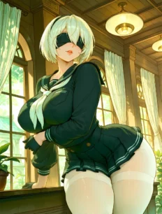 2B hentai ai SFW preview 25