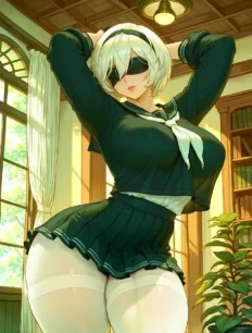 2B hentai ai SFW preview 2