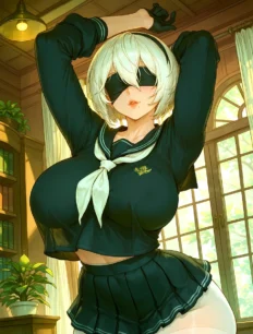 2B hentai ai SFW preview 3