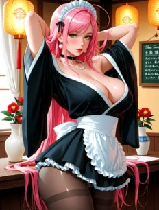 Akashiya Moka hentai ai SFW preview 9