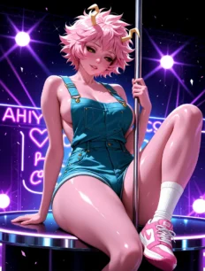 Ashido Mina hentai ai SFW preview 6