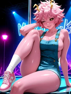 Ashido Mina hentai ai SFW preview 8