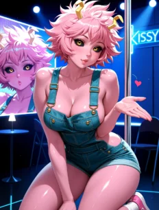 Ashido Mina hentai ai SFW preview 9