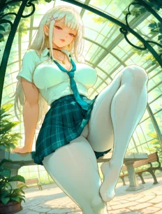 Emilia hentai ai SFW preview 19