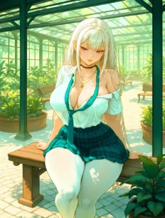 Emilia hentai ai SFW preview 20