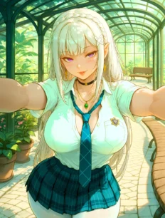 Emilia hentai ai SFW preview 3