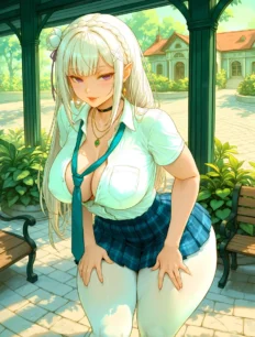 Emilia hentai ai SFW preview 7