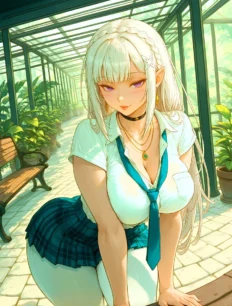 Emilia hentai ai SFW preview 8