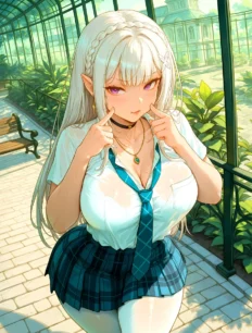 Emilia hentai ai SFW preview 9