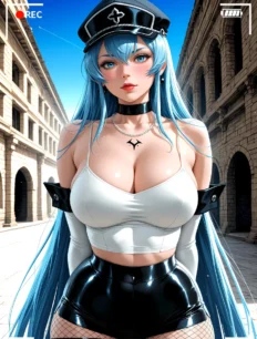 Esdeath hentai ai SFW preview 12