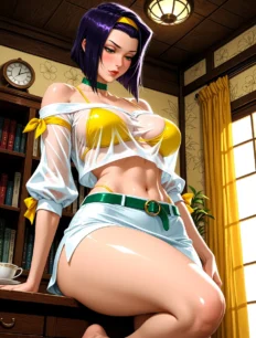 Faye Valentine hentai ai SFW preview 12