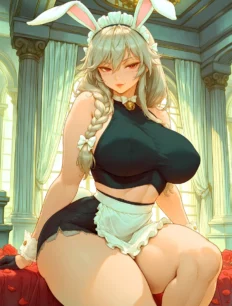 Grayfia Lucifuge hentai ai SFW preview 11