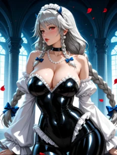 Grayfia Lucifuge hentai ai SFW preview 12