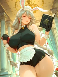 Grayfia Lucifuge hentai ai SFW preview 1
