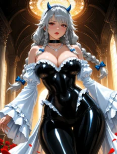 Grayfia Lucifuge hentai ai SFW preview 20