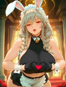 Grayfia Lucifuge hentai ai SFW preview 4