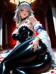 Grayfia Lucifuge hentai ai SFW preview 9