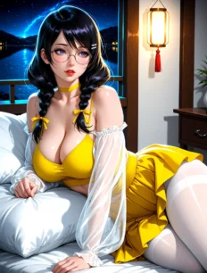 Hanekawa Tsubasa hentai ai SFW preview 10