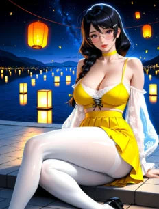 Hanekawa Tsubasa hentai ai SFW preview 15