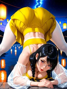 Hanekawa Tsubasa hentai ai SFW preview 18