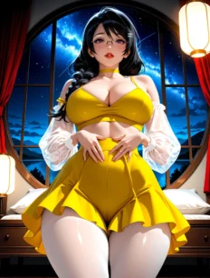 Hanekawa Tsubasa hentai ai SFW preview 2