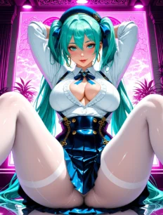 Hatsune Miku hentai ai SFW preview 18