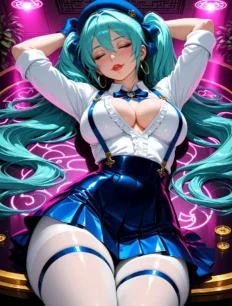 Hatsune Miku hentai ai SFW preview 5