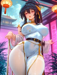 Himejima Akeno hentai ai SFW preview 13
