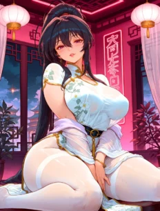 Himejima Akeno hentai ai SFW preview 17