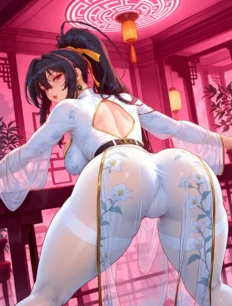 Himejima Akeno hentai ai SFW preview 26