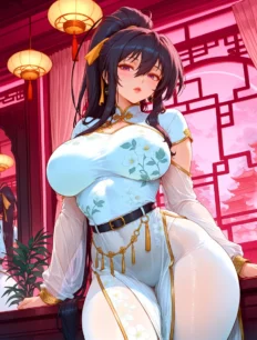 Himejima Akeno hentai ai SFW preview 3