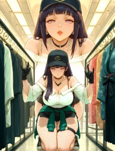 Hyuuga Hinata hentai ai SFW preview 10