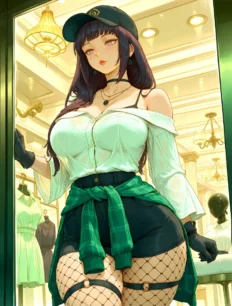 Hyuuga Hinata hentai ai SFW preview 12