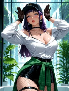 Hyuuga Hinata hentai ai SFW preview 13