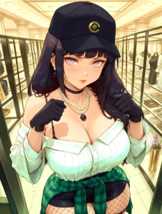 Hyuuga Hinata hentai ai SFW preview 16