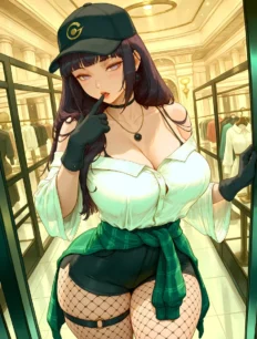 Hyuuga Hinata hentai ai SFW preview 22