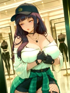 Hyuuga Hinata hentai ai SFW preview 24