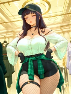 Hyuuga Hinata hentai ai SFW preview 3