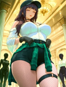 Hyuuga Hinata hentai ai SFW preview 4