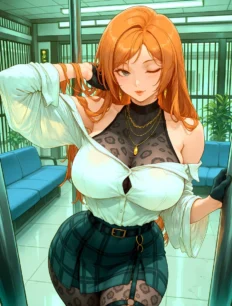 Inoue Orihime hentai ai SFW preview 19