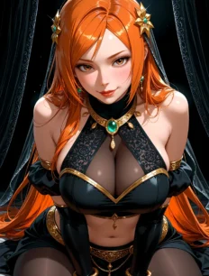 Inoue Orihime hentai ai SFW preview 1