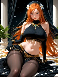 Inoue Orihime hentai ai SFW preview 5