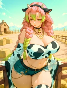 Kanroji Mitsuri hentai ai SFW preview 12