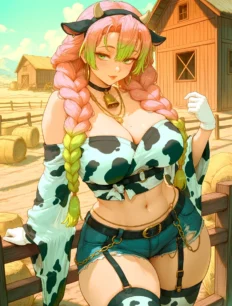 Kanroji Mitsuri hentai ai SFW preview 17