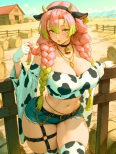 Kanroji Mitsuri hentai ai SFW preview 2